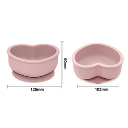 Silicone Baby Feeding Bowl Children's Tableware Waterproof Suction Bowl Children's Tableware Baby Silicone Bowl BPA Free