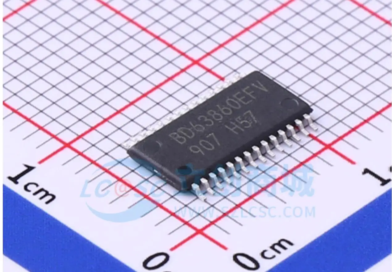 8pcs   Brand new direct sale stock BD63860EFV BD63860EFV-E2 driver chip HTSSOP-28