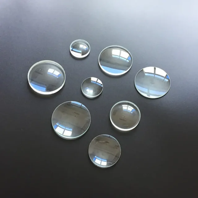 30mm 40mm 50mm szkło optyczne podwójne wypukłe szkło obiektyw ogniskowa 50mm 75mm 100mm 150 mm 300mm optyka DIY projektor 1PC