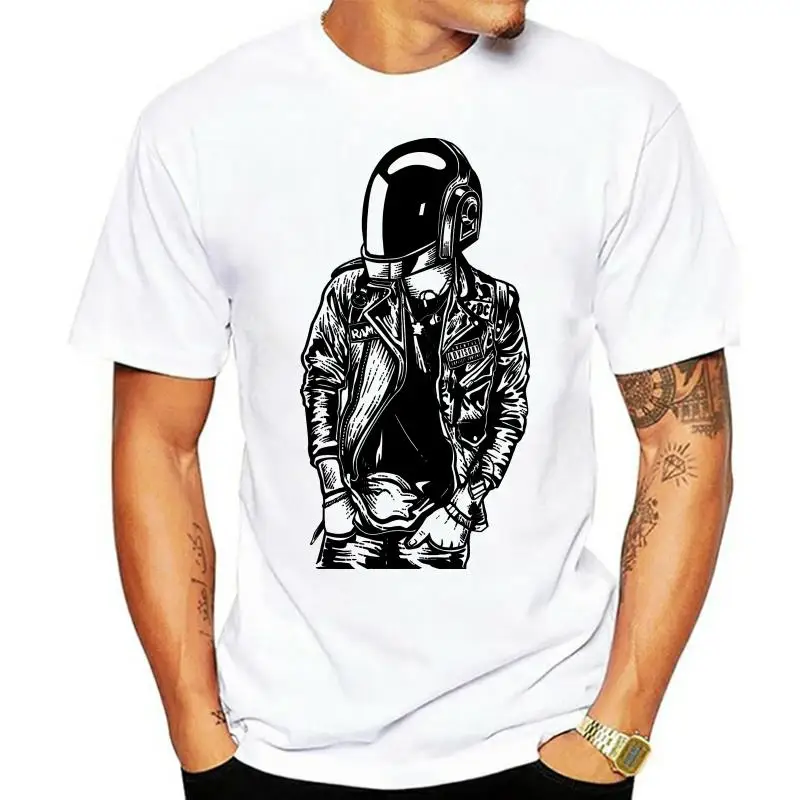 

2022 New Fashion Men Tee Shirt Music, Daft Punk, Punk Rocker Adult Unisex & Female T-Shirt