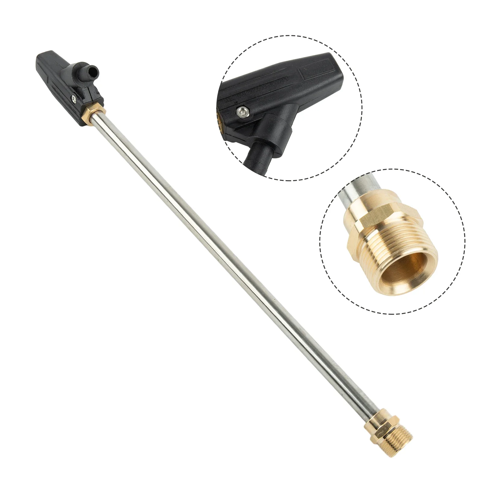 

Pressure Adapter Heavy Duty Sandblasting Attachment Kit for Kranzle (M22 Male) Reliably Removes Rust and Stubborn Stains