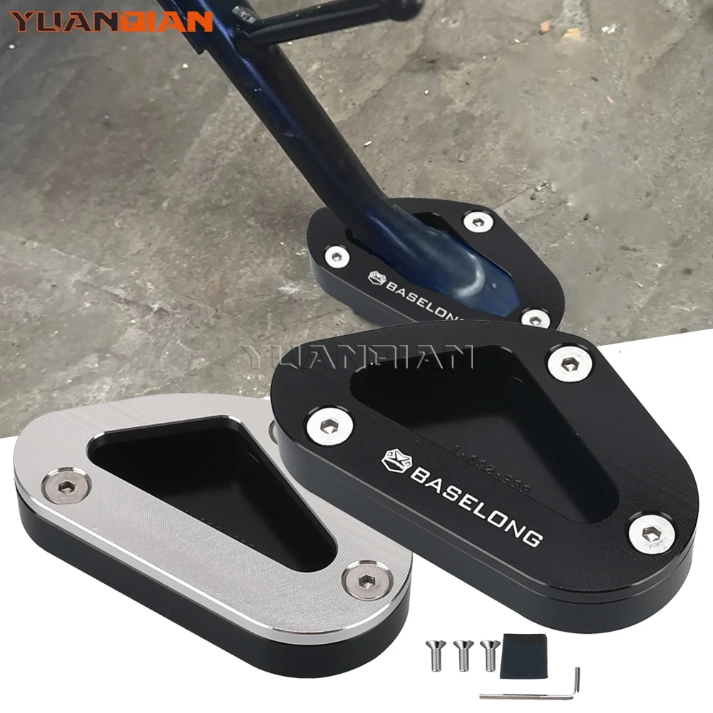 

For SZUZUKI GSXR 600 GSX-R 750 GSX R 1000 1000R Motorcycle Accessories Kickstand Extension Foot Side Stand Enlarger Plate Pad
