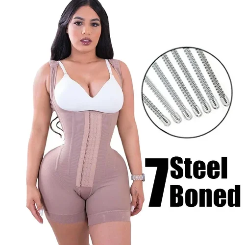 Bbl alta compresión etapa 3 poscirugía Faja Colombianas prenda posparto Body moldeador de cuerpo Shapewear mujeres Tummy Tuck