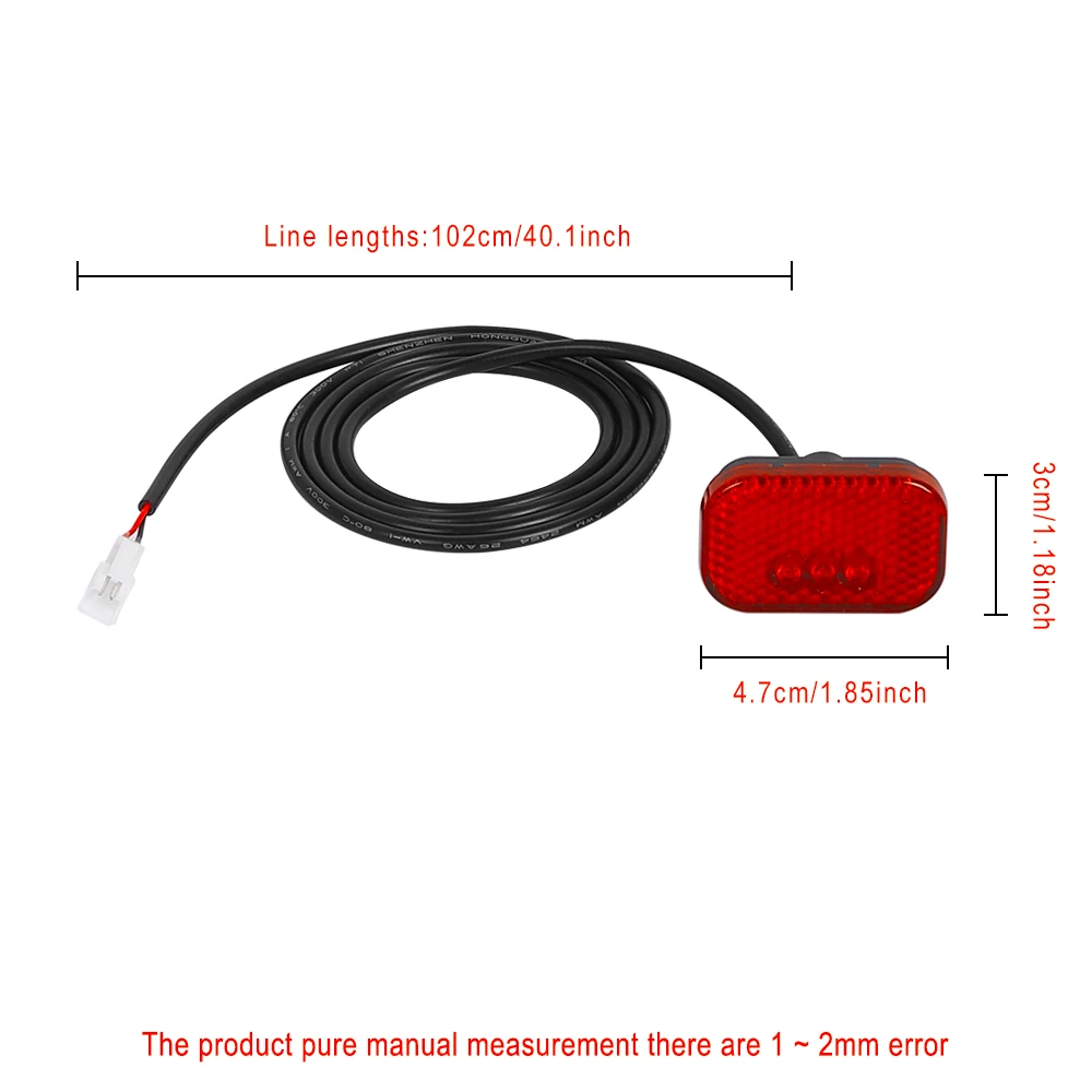 Spritzwassergeschützter hinterer Kotflügel oder Halterung oder Rücklicht für Kugoo Kukirin G2 Pro Elektroroller, Zubehör für die Befestigung des hinteren Schmutzfängers – Detail 31