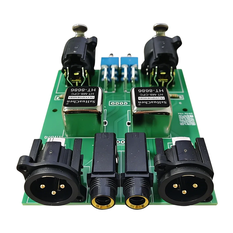 Dual Channel Audio Isolator XLR RCA Passive Balanced Signal Isolator w/ PAD & Ground Lift for Noise Elimination view 3