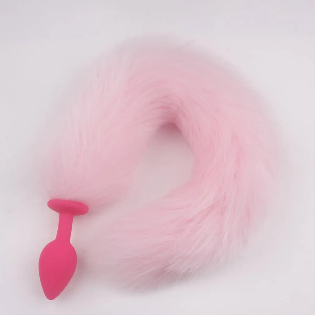 Soft Silicone Fox Tails Anal Plug Role Play Erotic Accessories Sex Shop Sex Toys for Couples Woman Men Gay BDSM Butt Plug