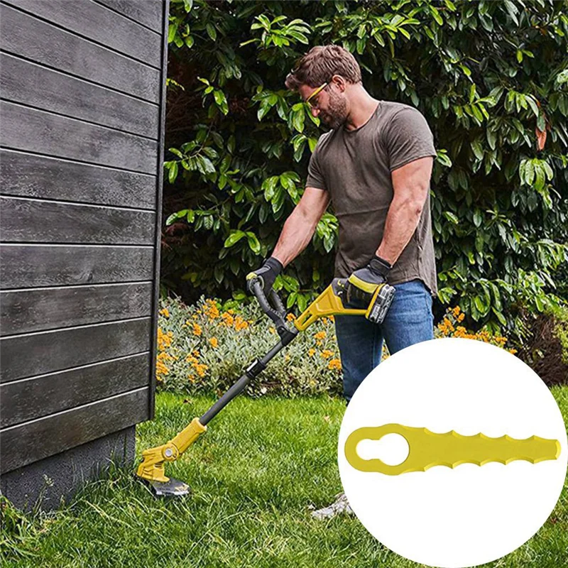 

Durable 20 Pieces Lawn Mower Plastic Mower Blades Blades for Many Occasions