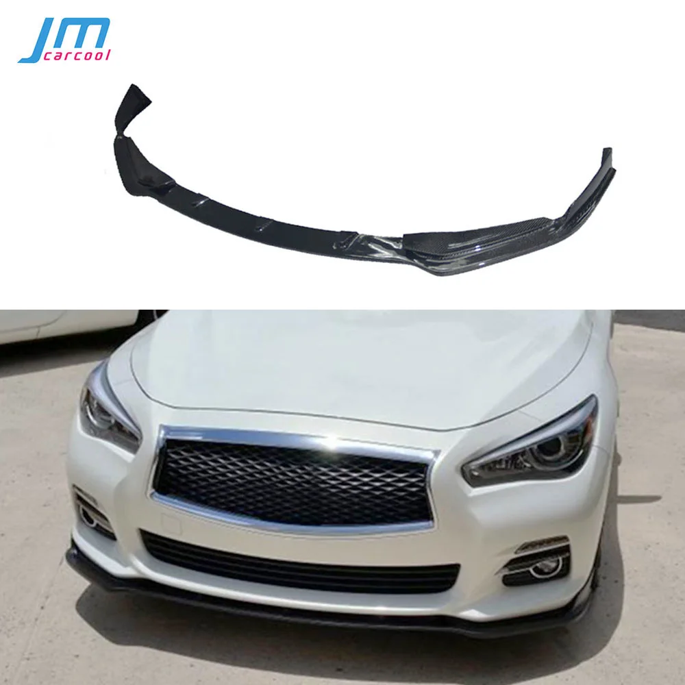 Protector De Parachoques Delantero De Fibra De Carbono Real Para Infiniti Q50 Q50S, Parachoques Estándar 2014-2017, Frp Sin Pintar — -29%, 60.85€ Coupon, from 141.99€ – 29% descuento – €141.99