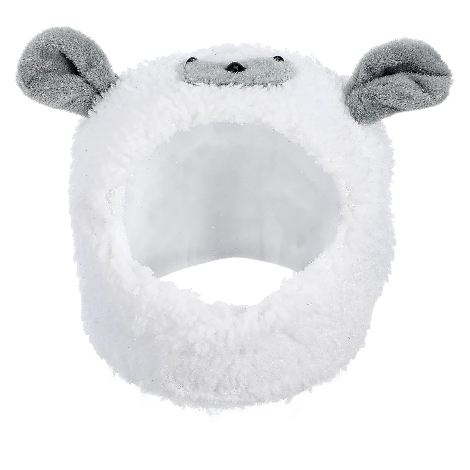 

Pet Sheep Headwear Furry Cat Hat Costume Cap Halloween Dog Carnival Cartoon Headdress Party Pet Supplies Accessories