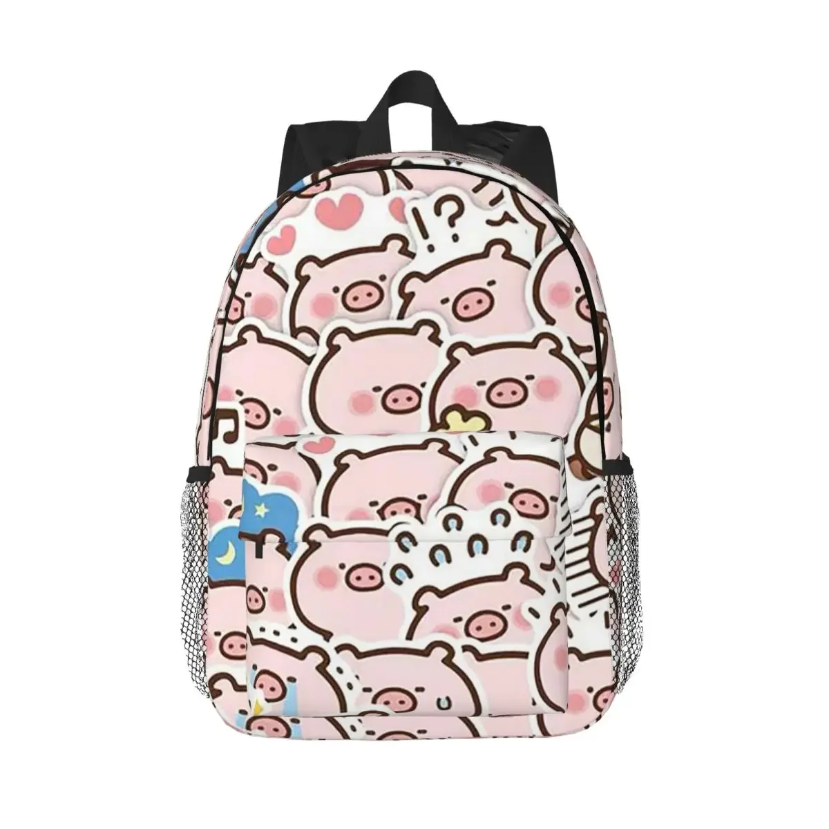 

Cute Pig Backpack Hot Sale Daypack Large Capacity Boys Girls BookBag Shoulder Bags for Men Women Kids School Bag