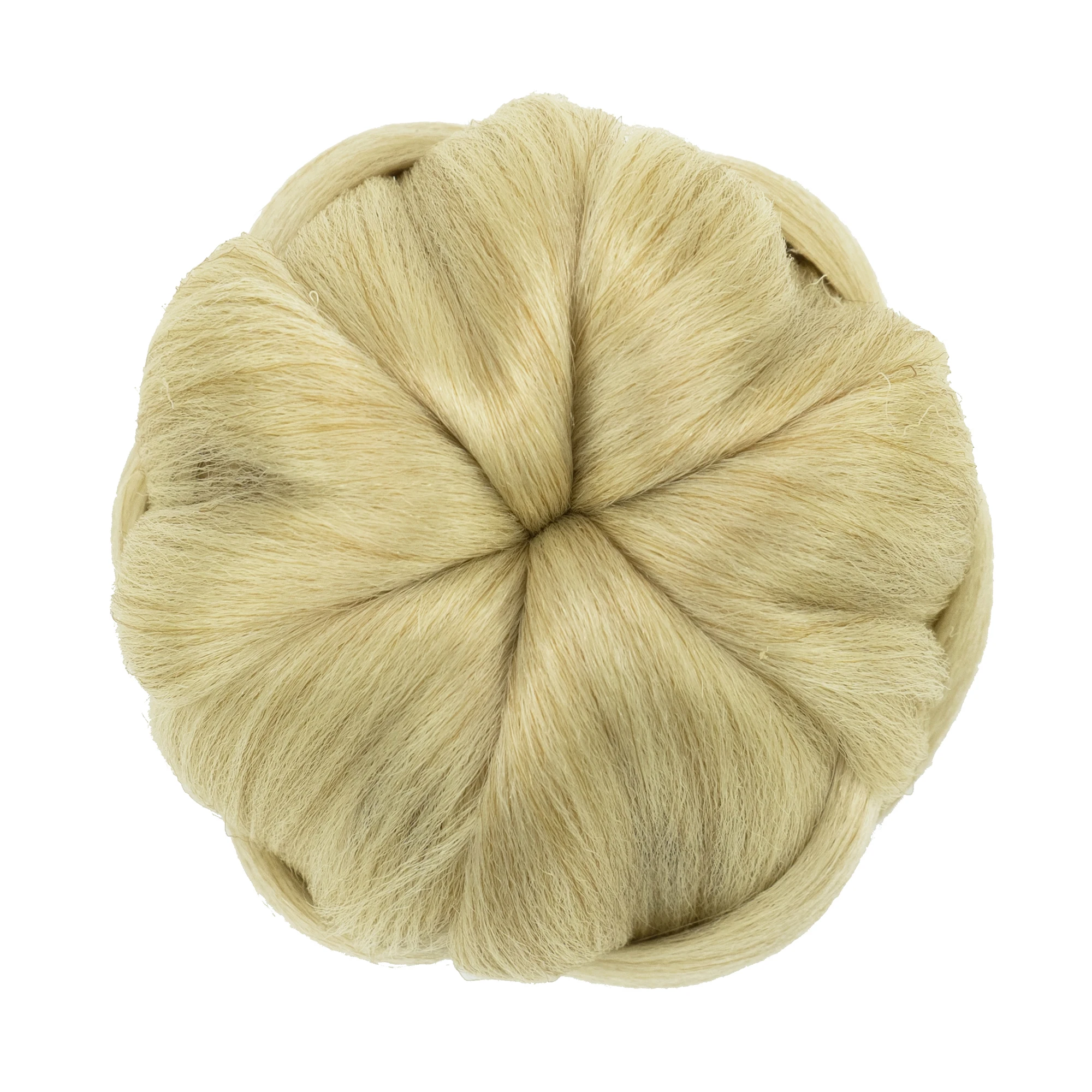 Soowee Synthetic Hair Dancer Braided Chignon Hair Cover Donut Hairpieces Scrunchie Hair Bun Wig Updo on Wedding Party