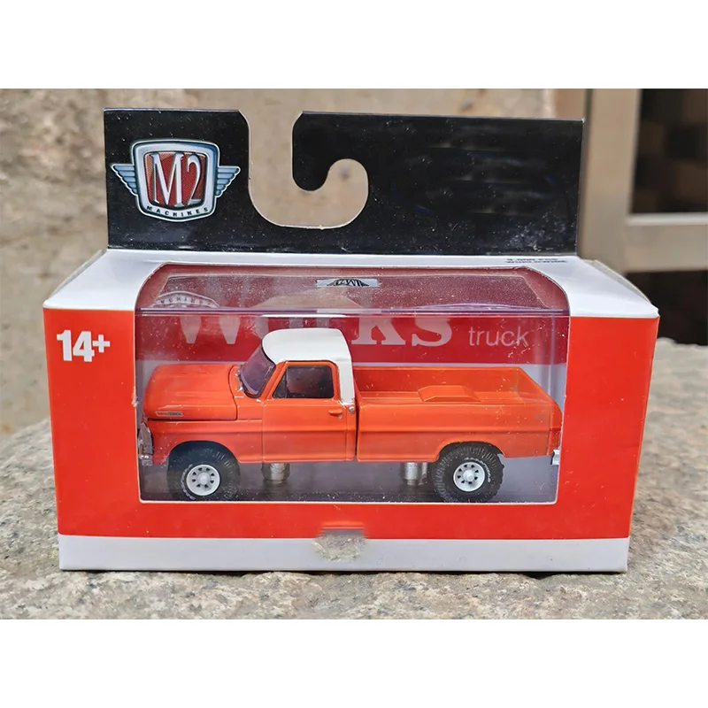 M2 1:64 Pickup Truck Series Alloy Die Casting Model Collect Ornaments