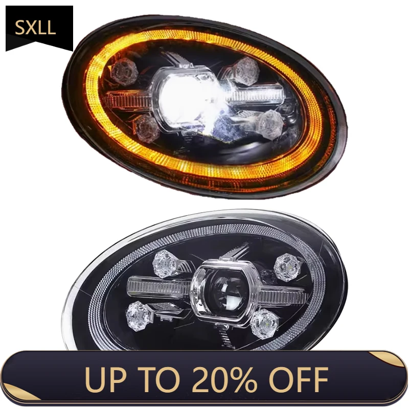 

SXLL Auto Modeling Assembly 2013-2018 Headlight Bi-Xenon LED Headlight LED HID Headlight Accessories