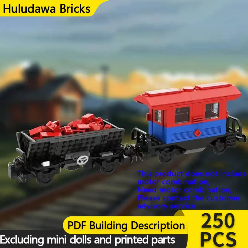 

City Car Model MOC Building Bricks Ballast Passenger Wagon Modular Technology Gifts Holiday Assemble Children Toys Suit