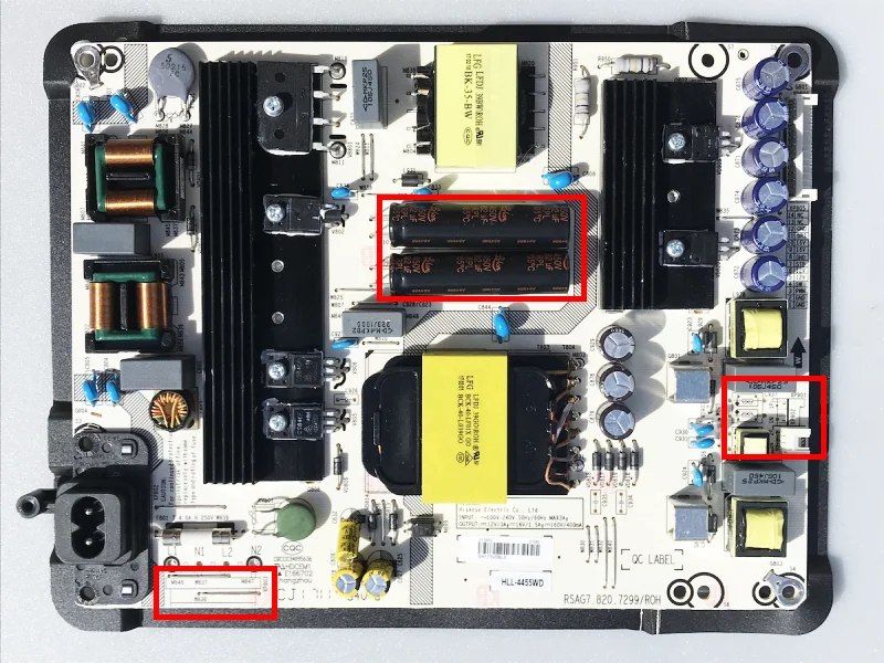

RSAG7.820.7299/ROH HLL-4455WD RSAG7.820.7299 Power Supply Board Compatible with HISENSE TV Parts
