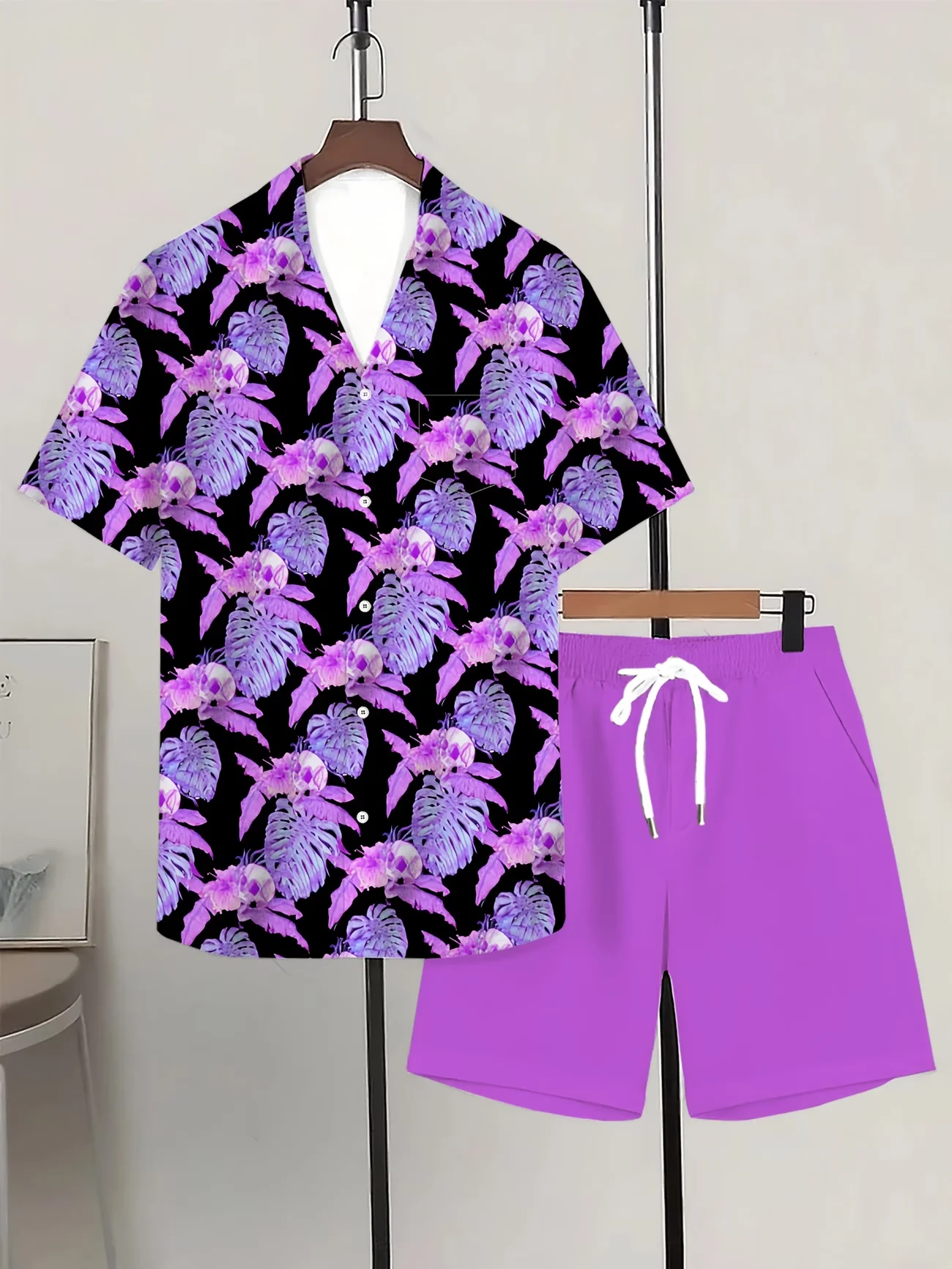 2026 Neues Herren 2-teiliges O – Beach Shirt Hawaiian Bewertung und Preis