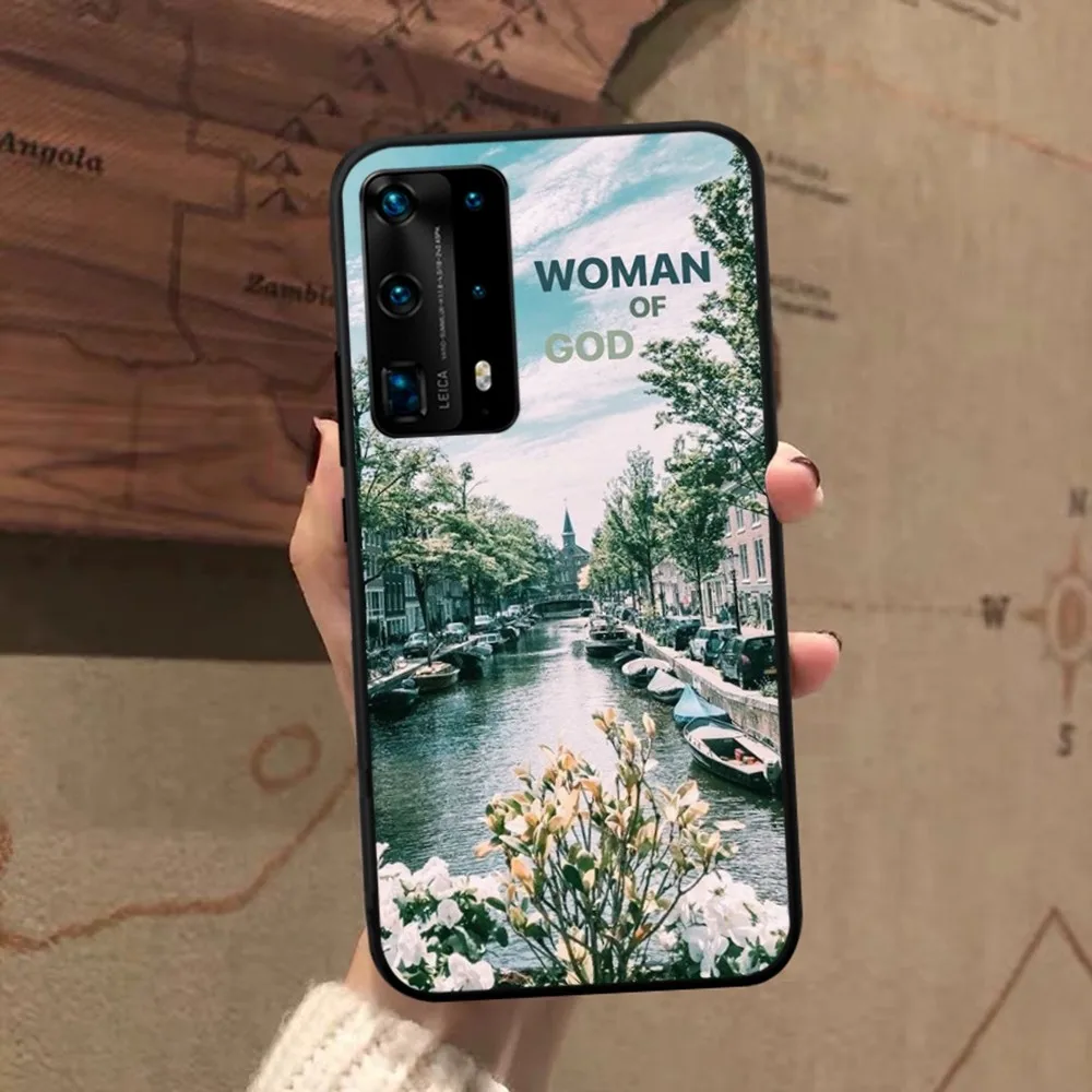 Funda de teléfono con proverbio de viaje para Huawei, P 8 9 10 20 30 40 50 Pro Lite Psmart Honor 10 lite 70 Mate 20lite