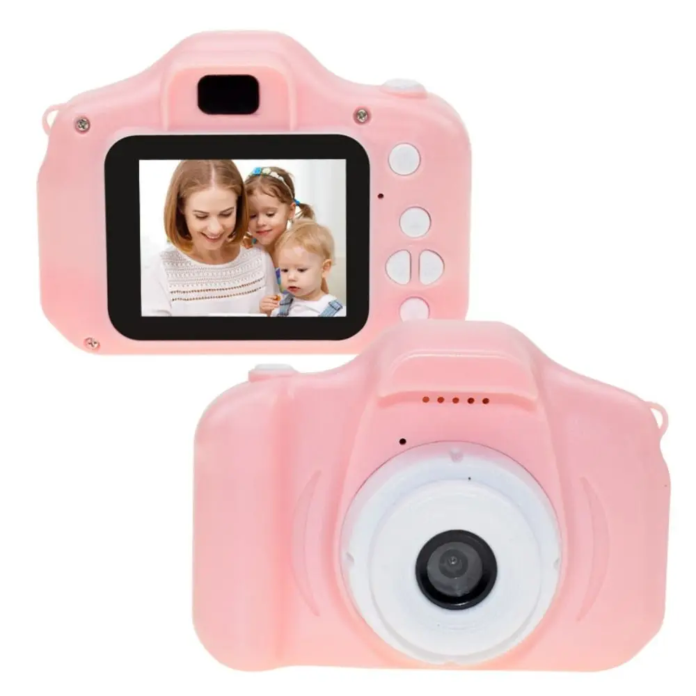 Video Camera Kids Digital Camera Vintage 8 Million Pixel Mini Camera Kids HD Screen Cartoon Children Cartoon Camera Toy Gifts