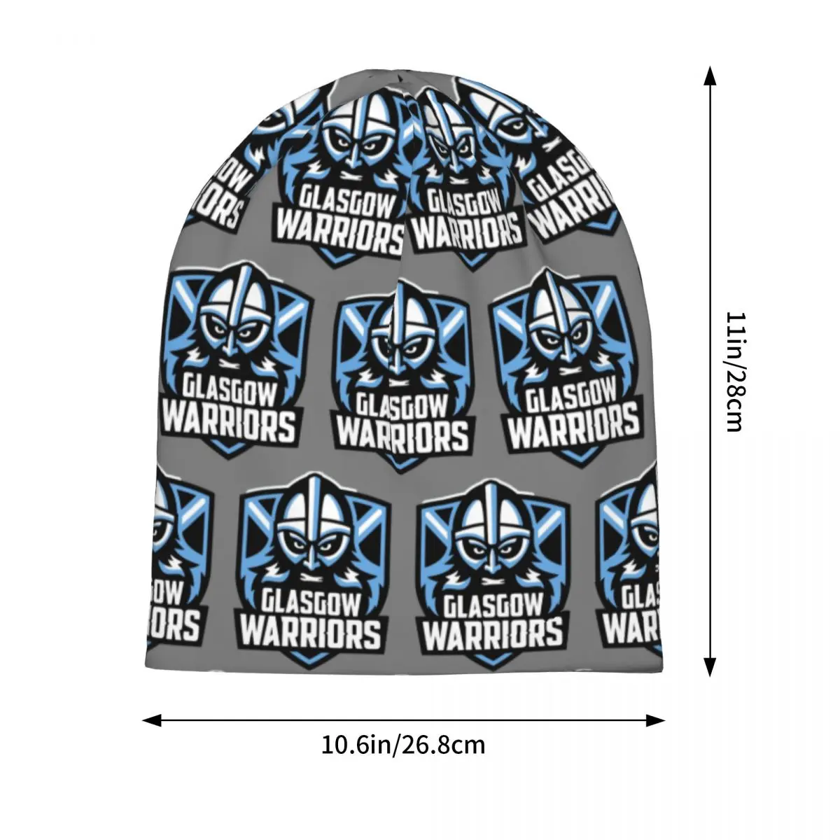 Glasgow Warriors Icon Berretti unisex per adulti Berretti per maglieria Cappello caldo Hip Hop Autunno Inverno Cappelli Skullies all'aperto