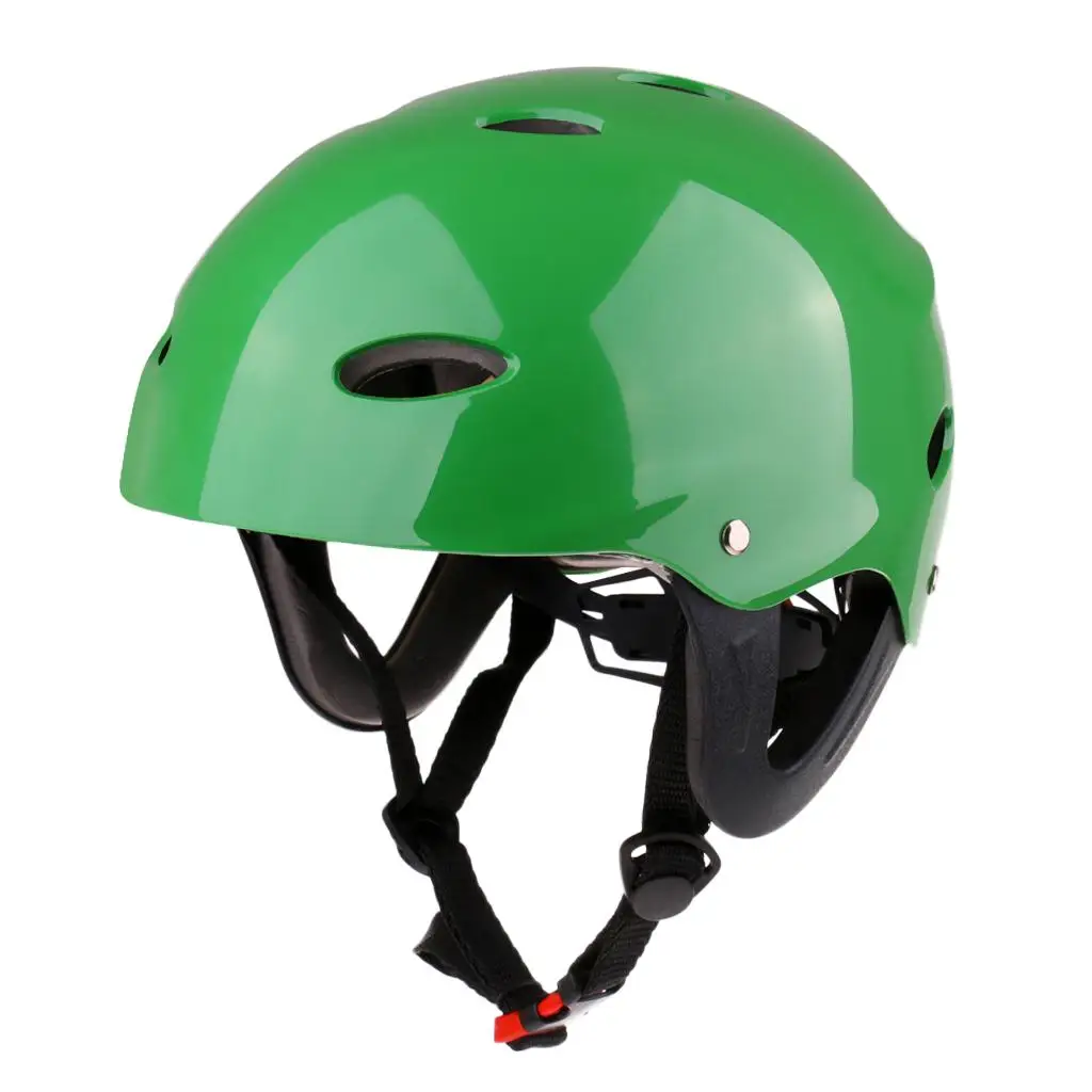 

ABS Shell Safety Helmet with Quick Release Buckle for Wakeboarding Surfing Jet Ski Inflatable Kayak Boating Gadgets