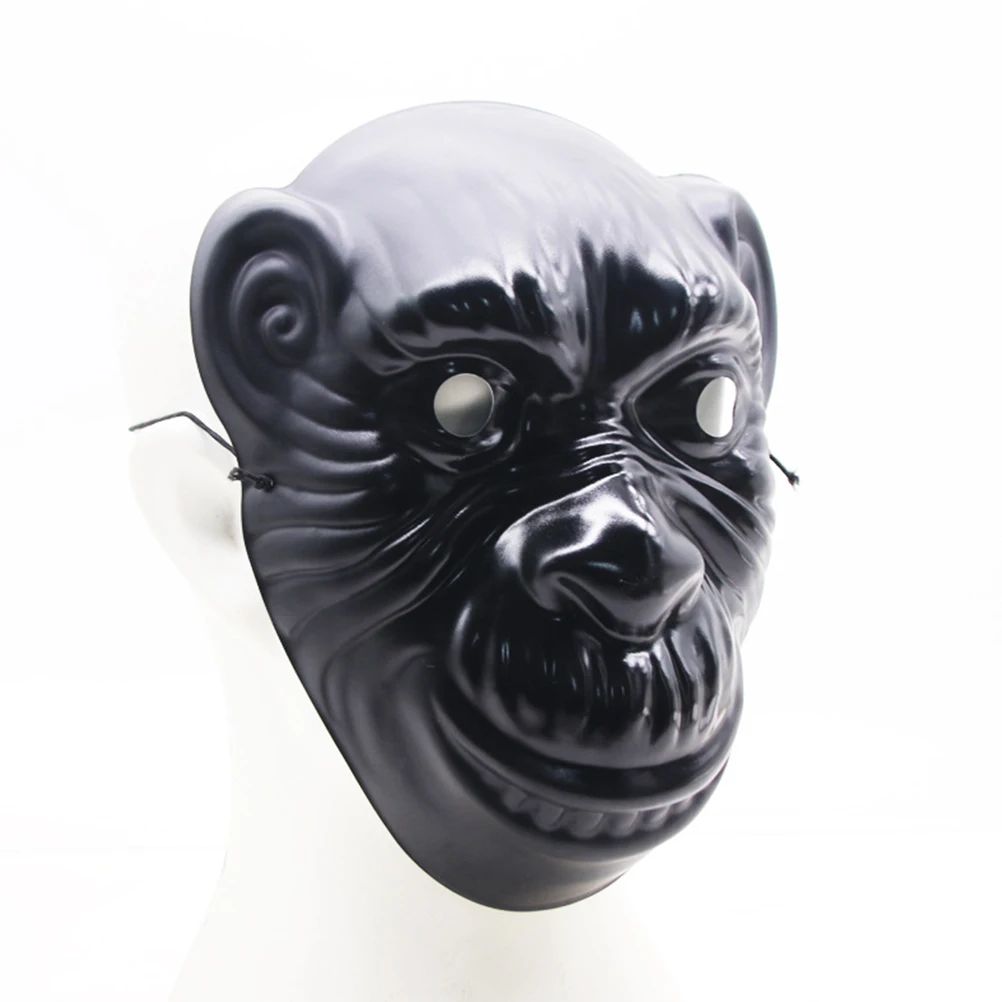 Halloween Cosplay Monkey Mask Gorilla Animal Masks With Soil Man Scary Costumes for Adults