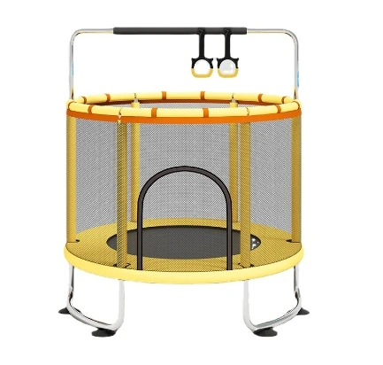 

Safe Stable Silent Diameter 1.4m Trampoline Children's Indoor Household Jumping Bed With Protective Net