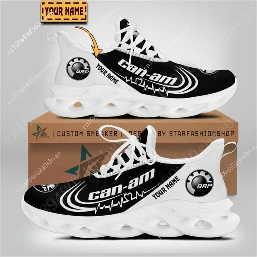 Can-am Men Women Sneakers Big Size Unisex Tennis Casual Walking Shoes Lightweight Comfortable Sneakers Sports Custom Made Shoes