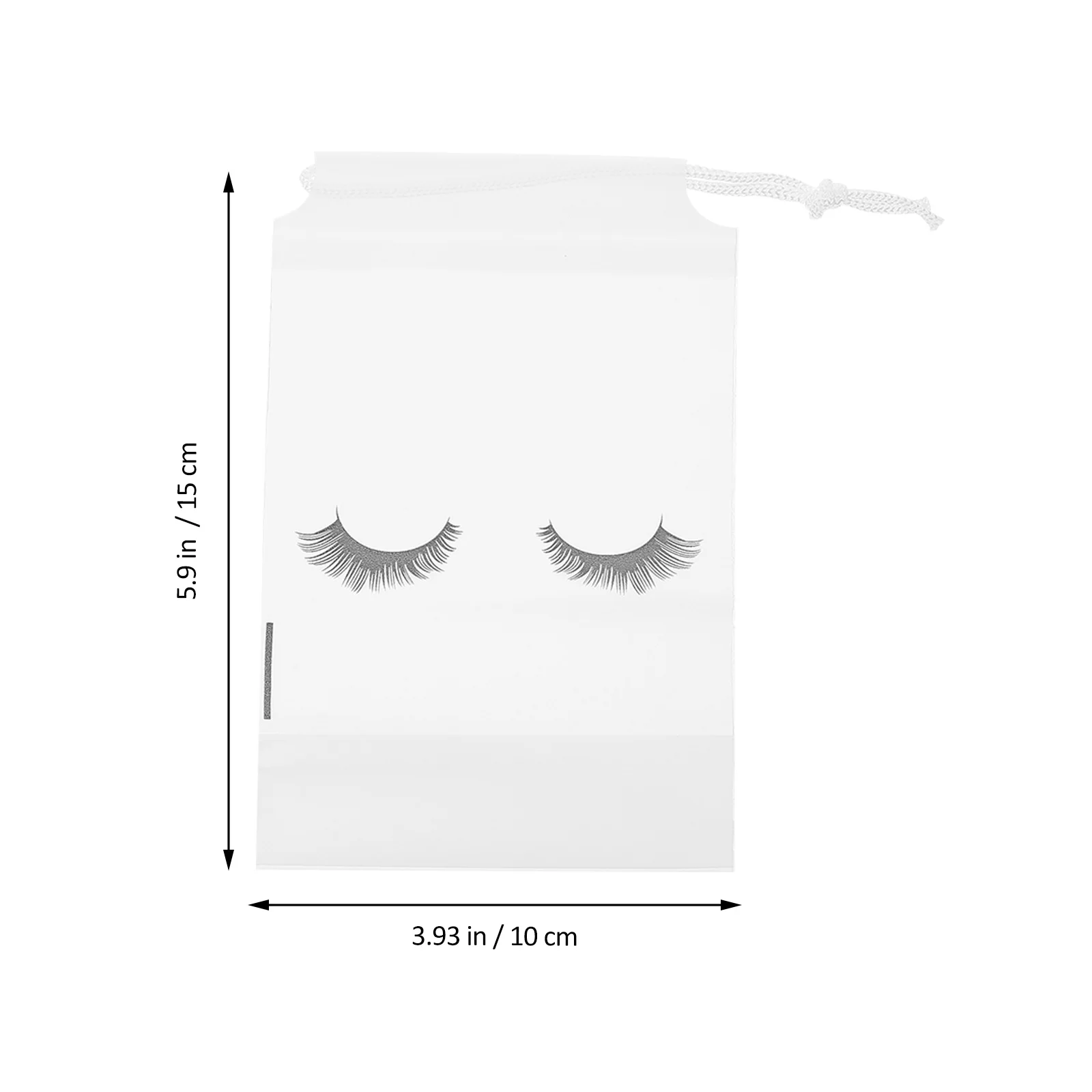 

50Pcs Drawstring Makeup Bags Waterproof Organizer Travel Toiletry Bag Portable Durable Storage Pouches