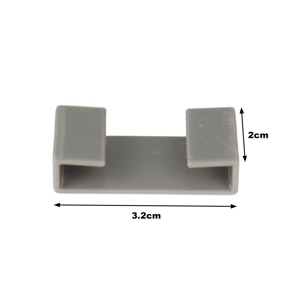 4 قطعة كتلة عازلة بدواسة RV (ممتص الصدمات) - يقلل الضوضاء عندما يتم تمديد الدواسة ملحقات القوافل البلاستيكية سهلة التركيب