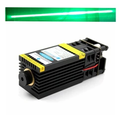 520nm 1000MW ~ 1W Line Beam Green Bird Repelling Laser Module 12V PWM /TTL Control