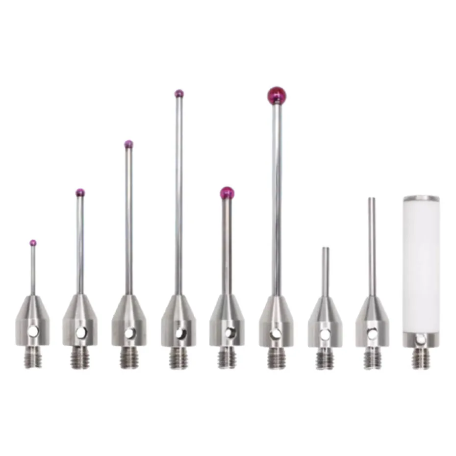 Three coordinate measuring needle ruby gauge needle CNC machine probe probe touches measuring needle thread M4