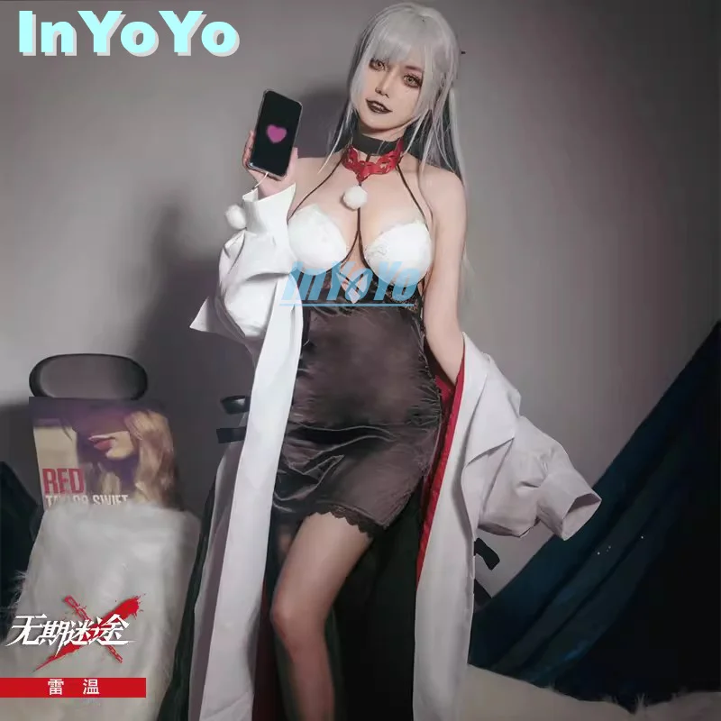 

InYOYO Eleven Cosplay Costume Path To Nowhere Game Suit Fashion Clothing Halloween Party Dress Outfit For Women XS-XXL New