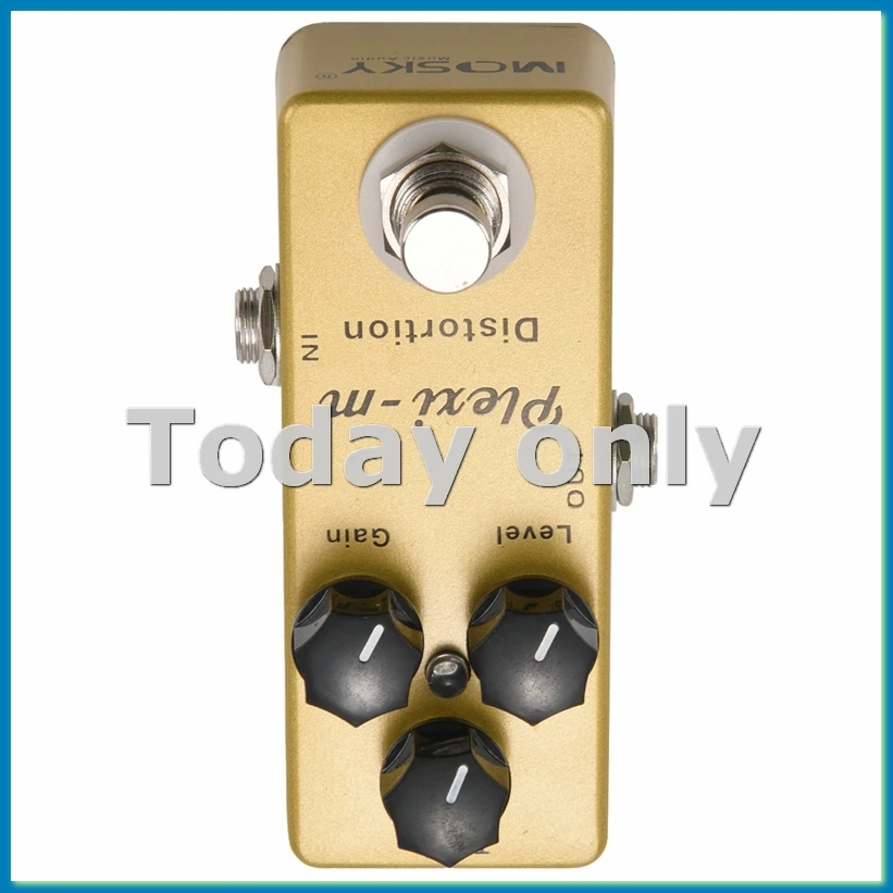 

Электрогитарная педаль эффекта дисторшн -m, полностью металлический корпус, True Bypass - ANKL