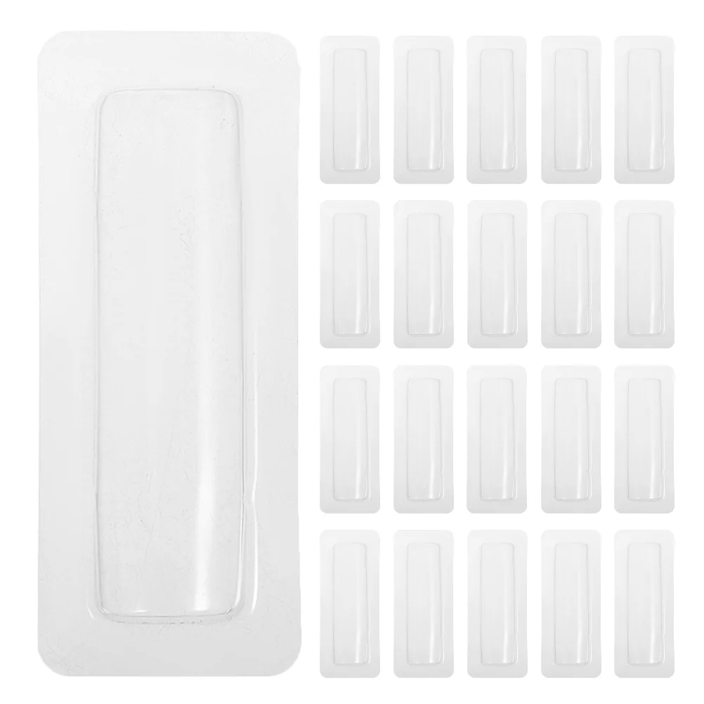 

100pcs Transparent Cash Pouch Clear Plastic Money Holder For Diy Gifts Waterproof Card Sleeves Durable Business Card Organizer