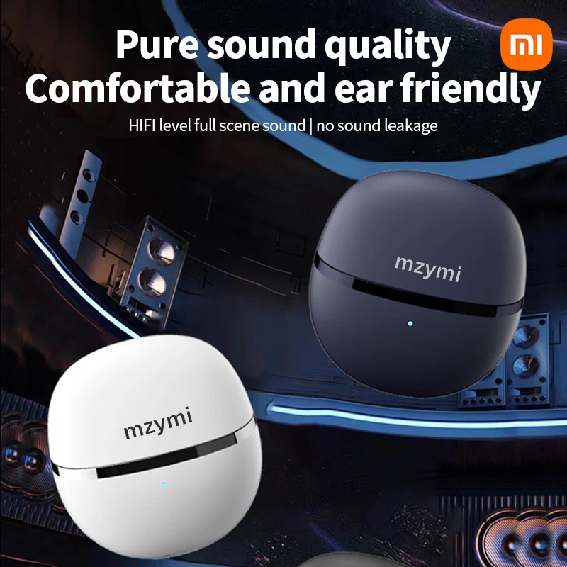 For xiaomi A34 Wireless Earbuds InEar Bluetooth5.3+EDR HiFi Sound Stereo Earphones Noise Reduction With Mic For Android iOS