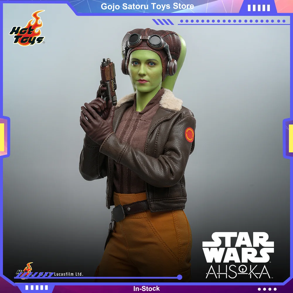 

Hot Toys TMS113 1/6 Star Wars Ahsoka Hera Syndulla Action Figure Scale Full Set 12in Anime Model Movable Joints Collectible Gift