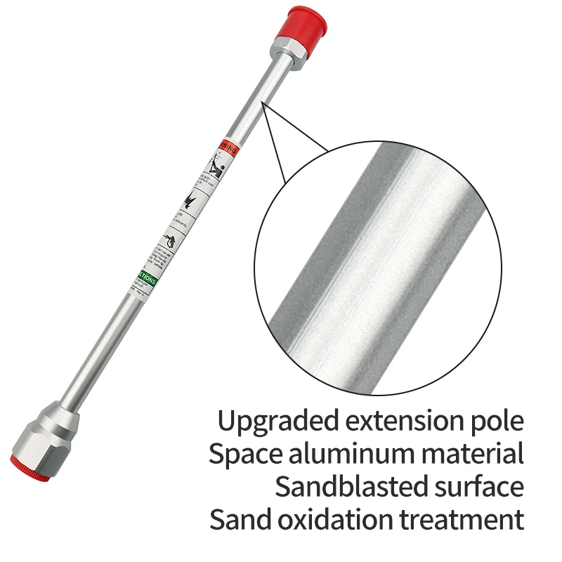 Imagem -05 - Airless Pintura Pulverizador Gun Extensão Rod Ponta Pólo de Extensão se Encaixa para Gro Titan Wagner 20 cm 25 cm 30 cm 40 cm 50cm