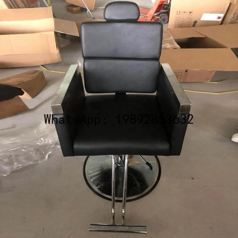 CZ Barber Shop Chair Salon Exclusive High-end Hairdressing Perm Dye Rotating Lifting Seat Haircut Stool Wholesale