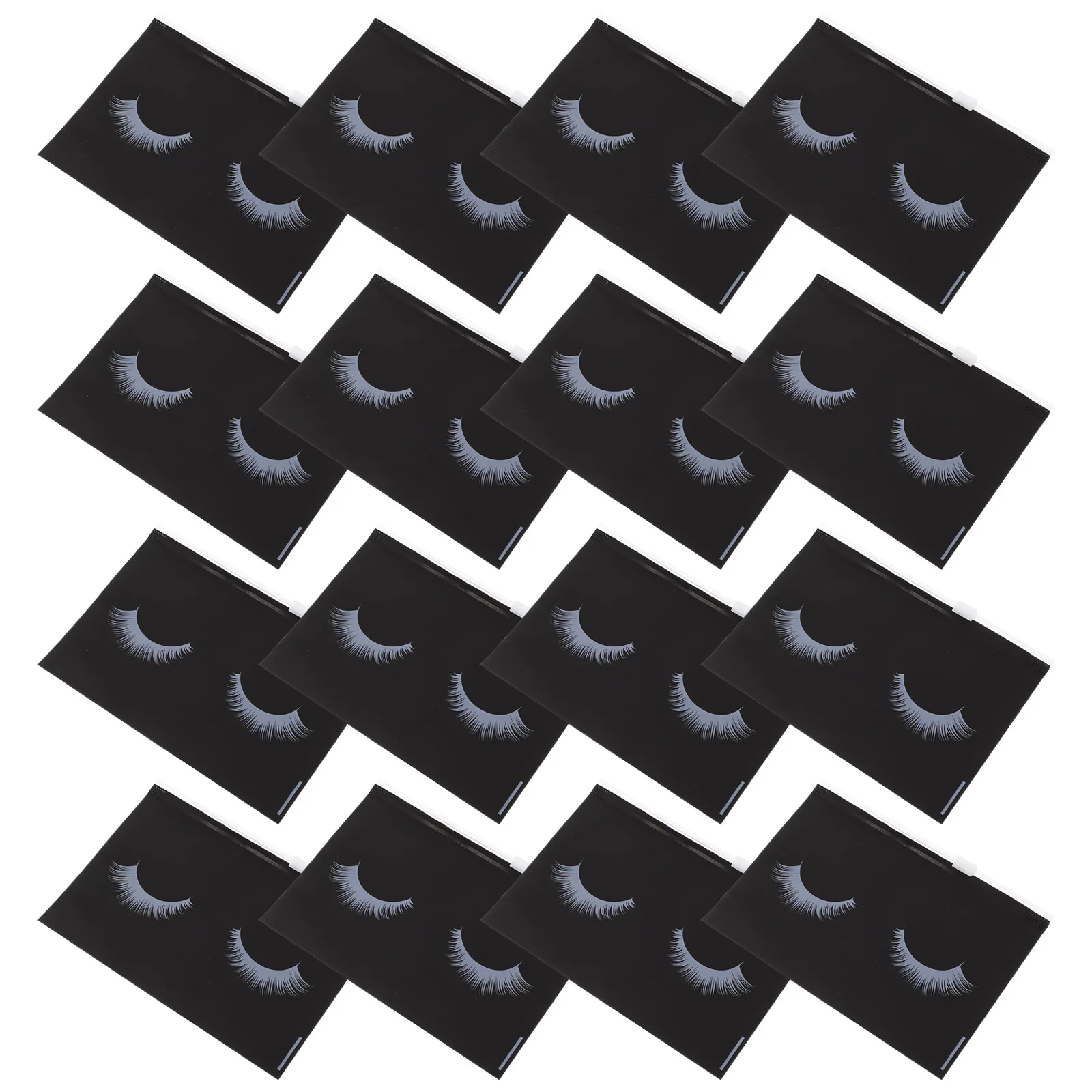 50 قطعة حقيبة تنظيم للسفر خفيفة الوزن بسحاب حقيبة مكياج متينة من إيفا حقيبة تخزين أدوات الزينة للسفر متعددة الأغراض