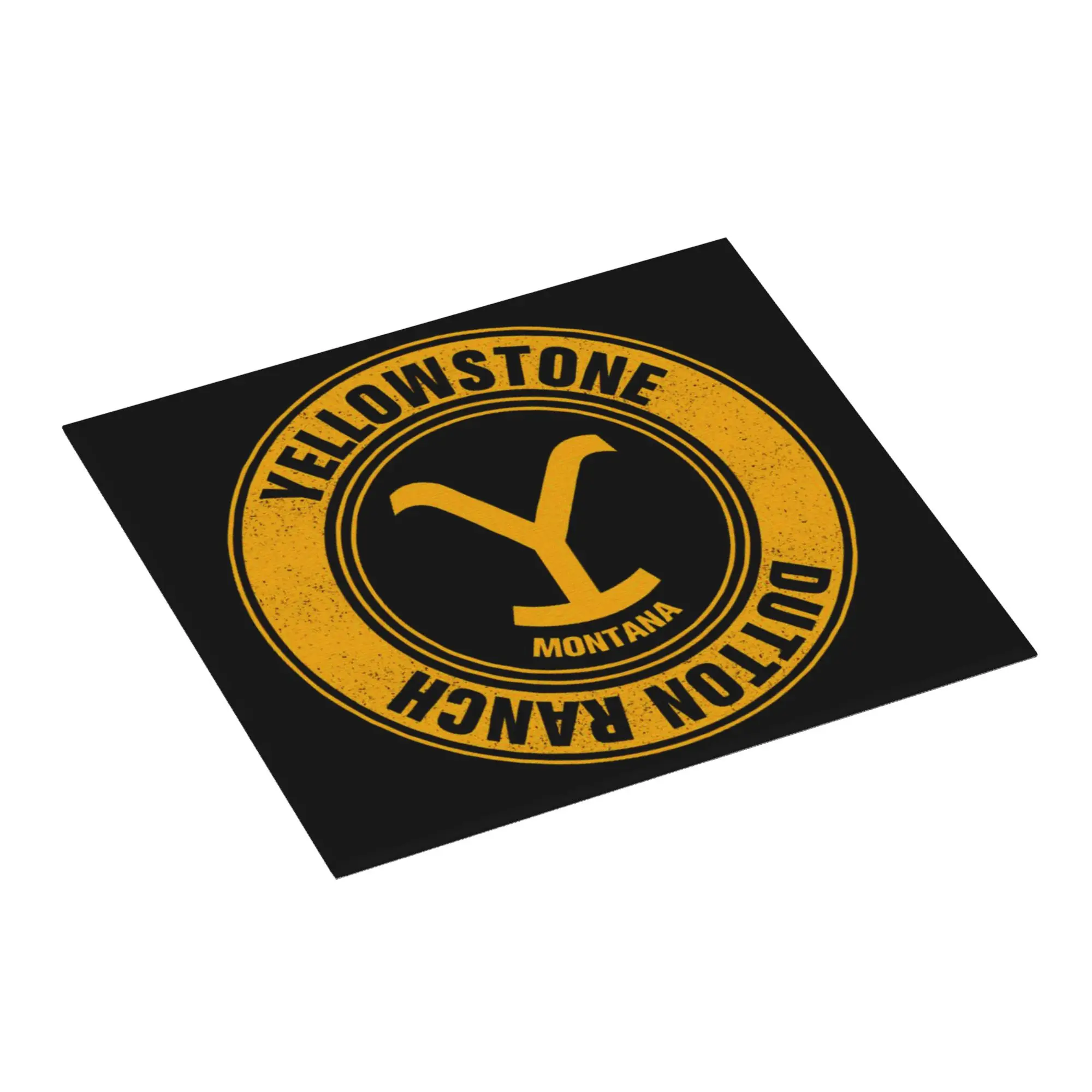 Yellowstone Dutton Ranch Drying Mat For Kitchen Waterproof Non‑Slip Oil Proof Reusable  Bathroom Countertop Protector Mat