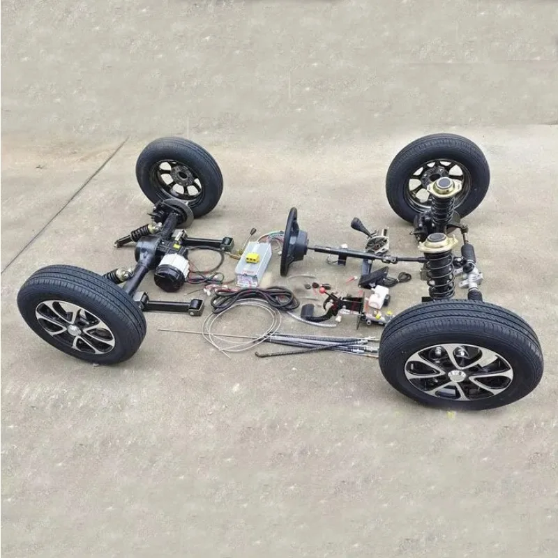 

5/13/16k Motor Independent Suspension Buggy Electric Car ATV Front Swingarm Wishbone Front Rear Axle Drive Kit With Wheel For