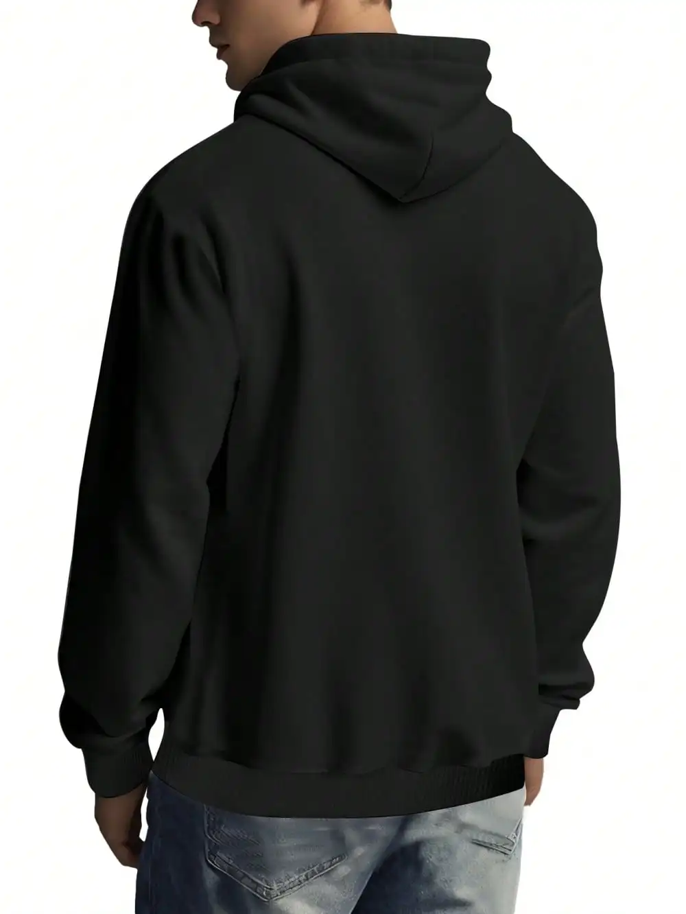 1pc Men'S Casual Hoodie With Geometric Backwoods Print - Knit Fabric, Medium Stretch, Hooded Collar, Weekend Casual Top For Fall/Winter, Multi-Use Gift For Halloween & Christmas