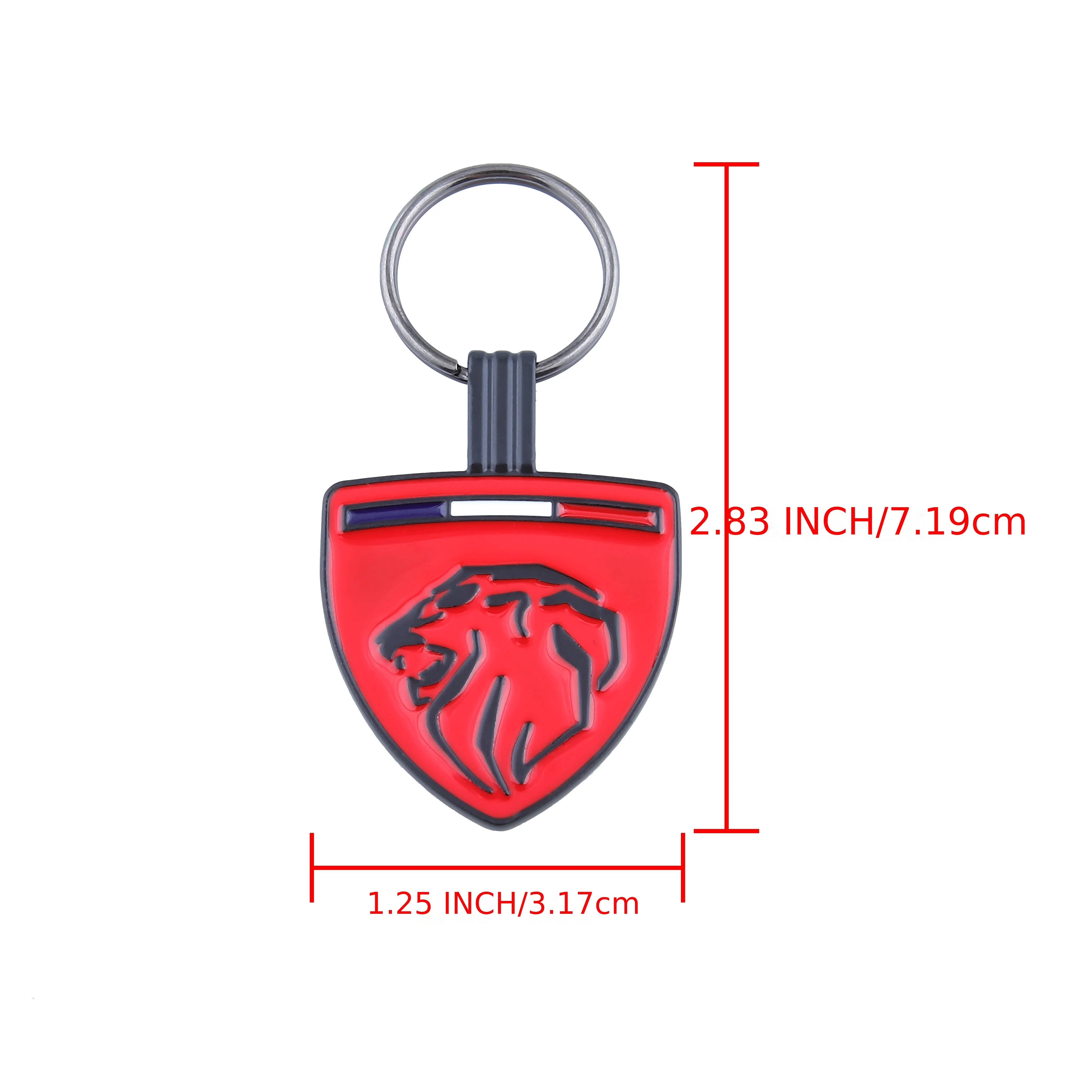 Zinc Alloy Emblem Metal Car KeyChain Key Chain Keyring Key Ring for Mustang 2005 2006 2007 2008 Ford Focus 2014 Mito Alfa Romeo