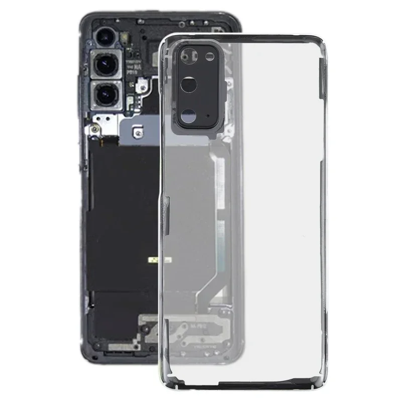 

Glass transparent battery back cover for Samsung Galaxy S20 SM-G980 SM-G980F SM-G980F/DS