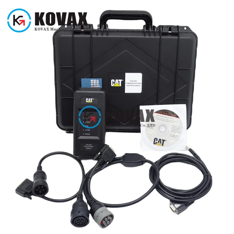 ET4 Communication Adapter Scanner 538-5051 Excavator Diagnostic Tool  478-023 317-7484 ET3