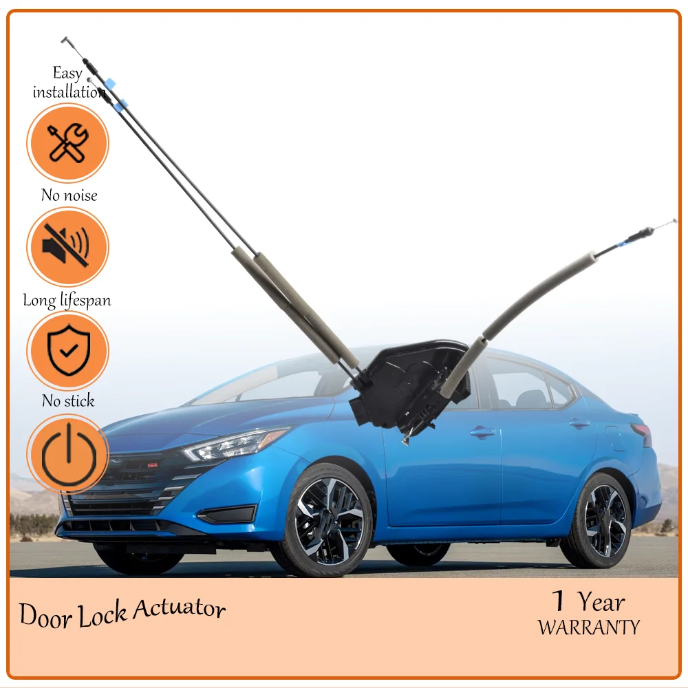 

Rear Left & Right Side 2-Pin Lock Controller with Key Hole,for Nissan Versa 2020-2024 S/SR/SV 1.6L,oem 82501-5EF0A 82500-5EF0A