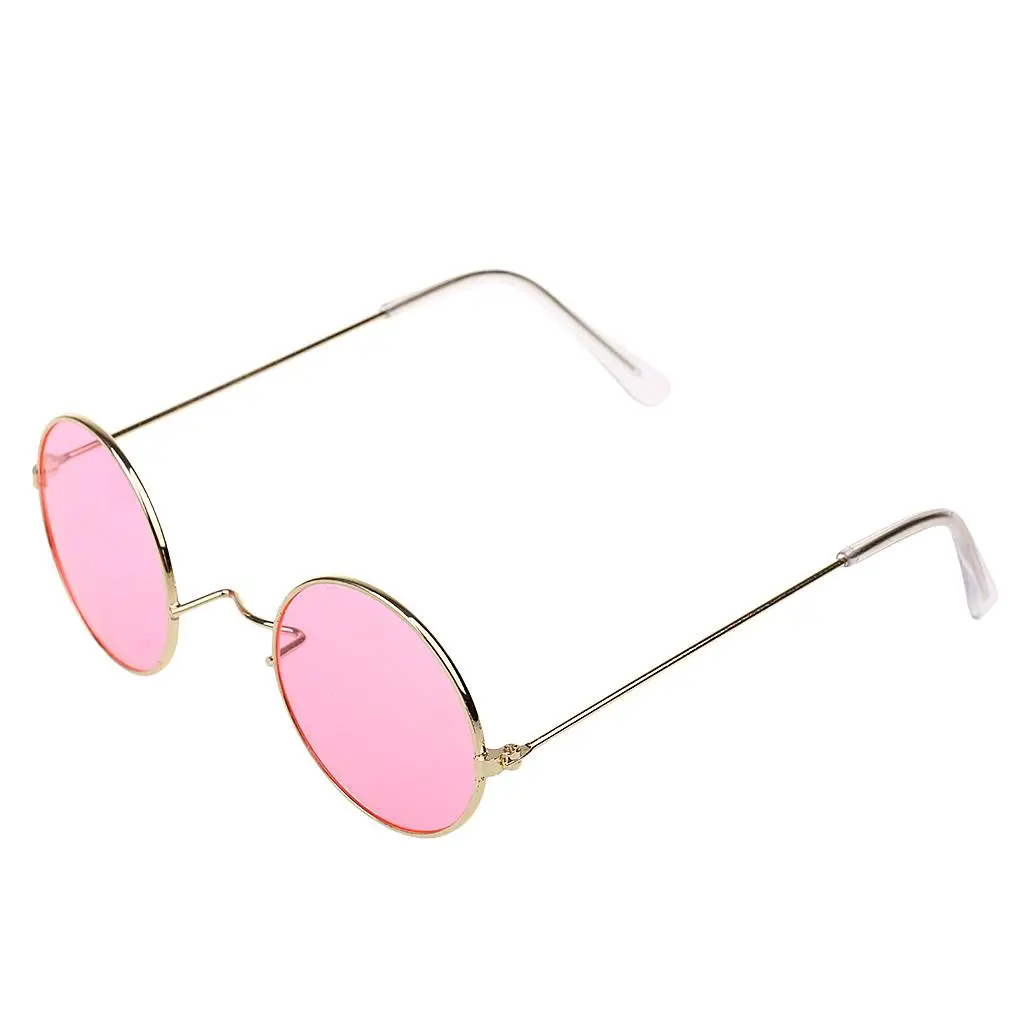 Hippy Accessories Set Includes Sunglasses Headband Peace Pendant for Fancy Dress and Carnival