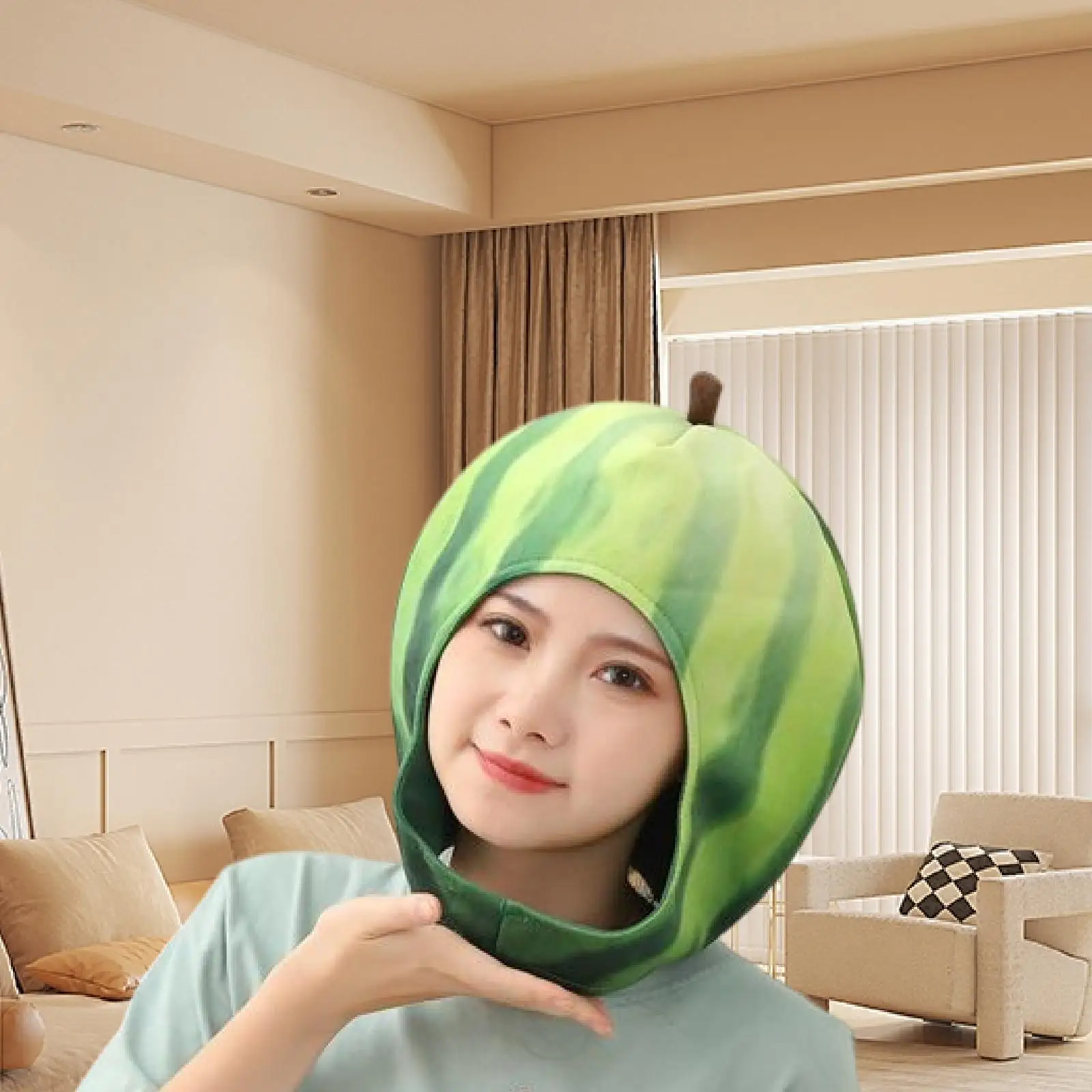 

Плюшевая шляпа с фруктами, головной убор для выступления на сцене, праздник, день рождения