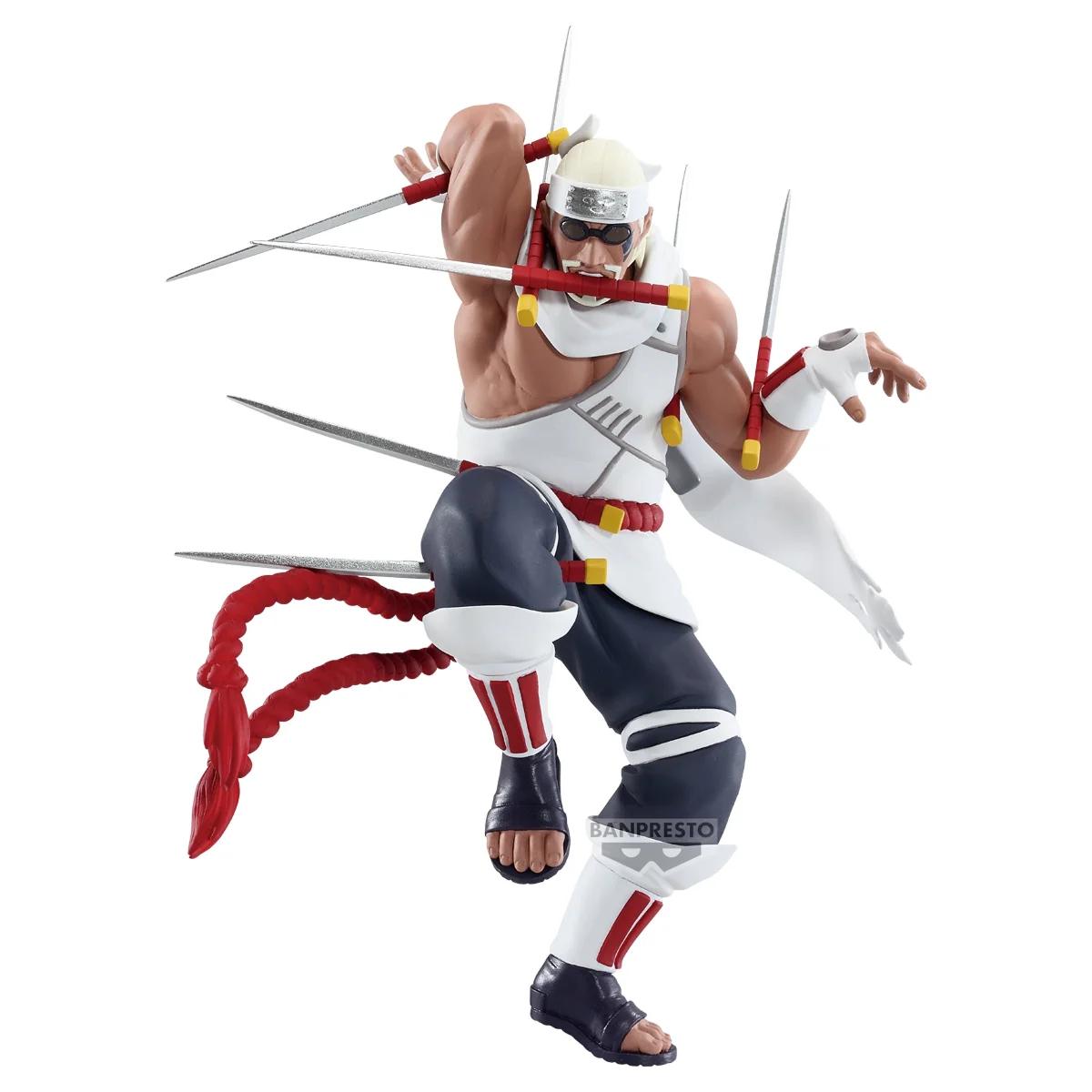 In Stock Original Bandai Spirits Vibration Stars  Naruto Shippuuden - Killer Bee Anime Figure Action Figure Model Decoration