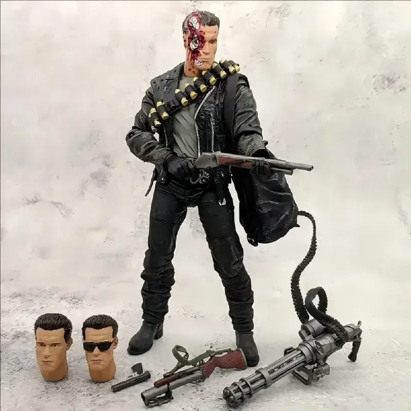 Melhor vendedor Terminator 2 Dia do Julgamento Ultimate T-800/T-1000 Figura NECA |   Em estoque de envio instantâneo